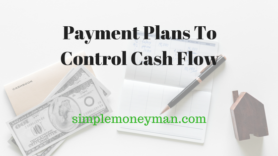 Payment Plans To Control Cash Flow simple money man