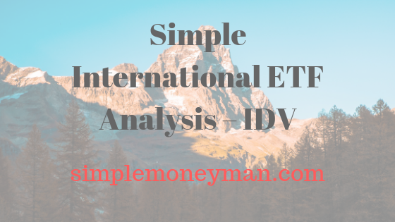 Simple International ETF Analysis – IDV