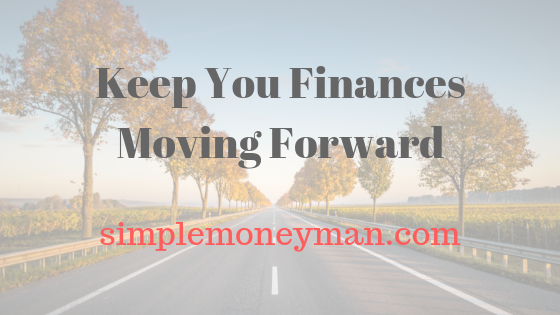 Keep You Finances Moving Forward simple money man